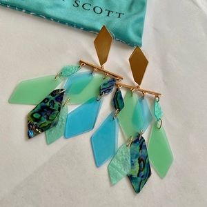 Kendra Scott Statement Dangle Earrings